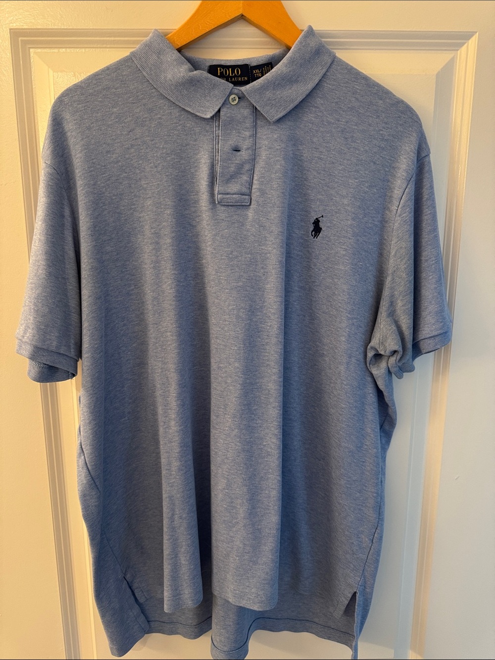 Polo by Ralph Lauren Heather Sky Blue Short-Sleeve Polo